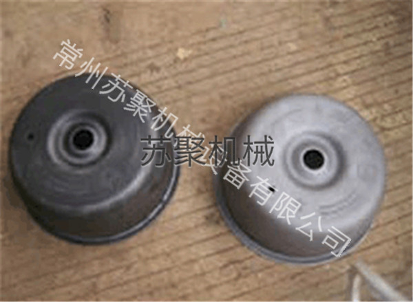 汽车零部件喷砂处理前后